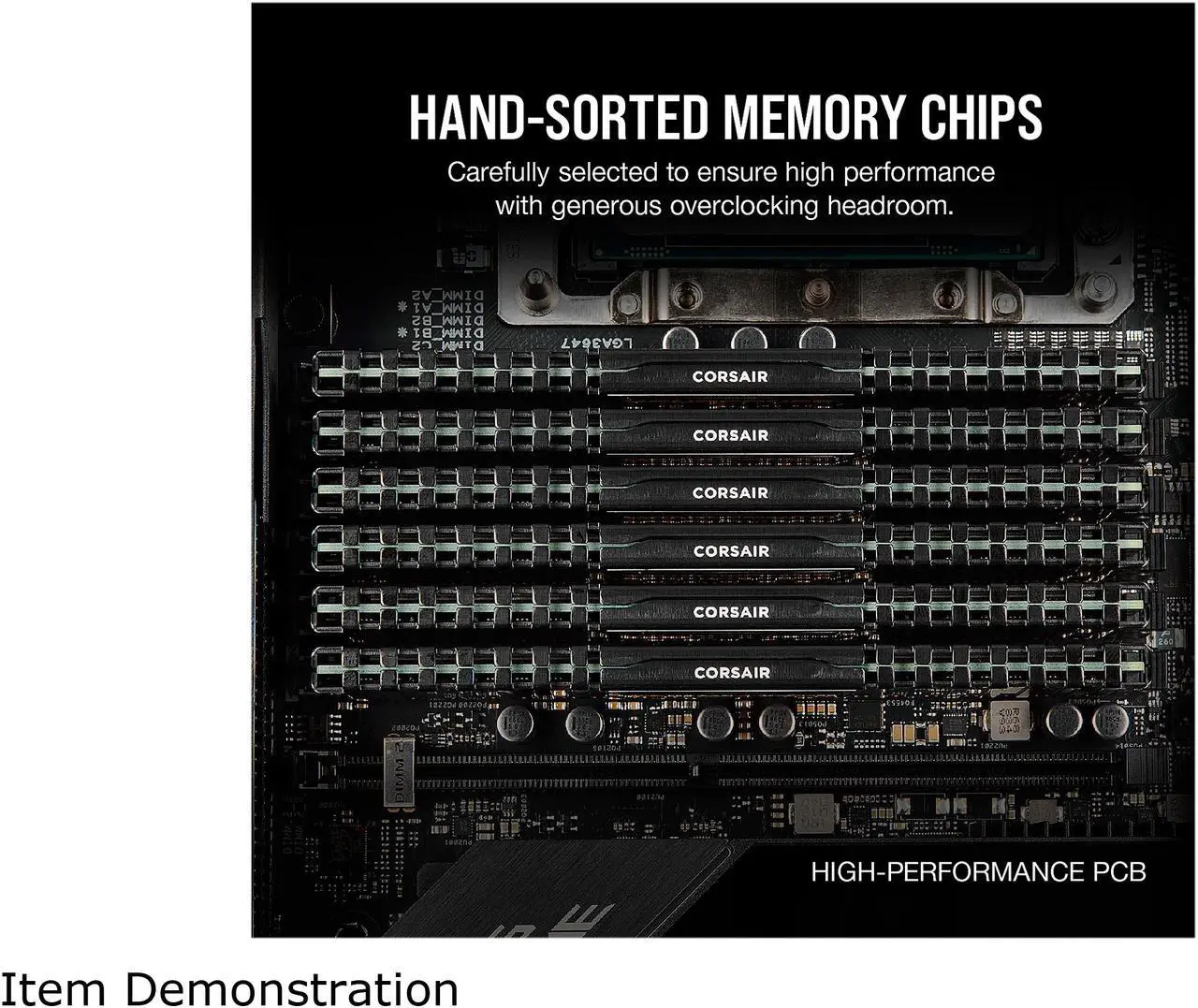 Alt view image 3 of 5 - CORSAIR Vengeance LPX (AMD Ryzen Ready) 16GB (2 x 8GB) DDR4 2400 (PC4 19200)  Desktop Memory Model CMK16GX4M2Z2400C16