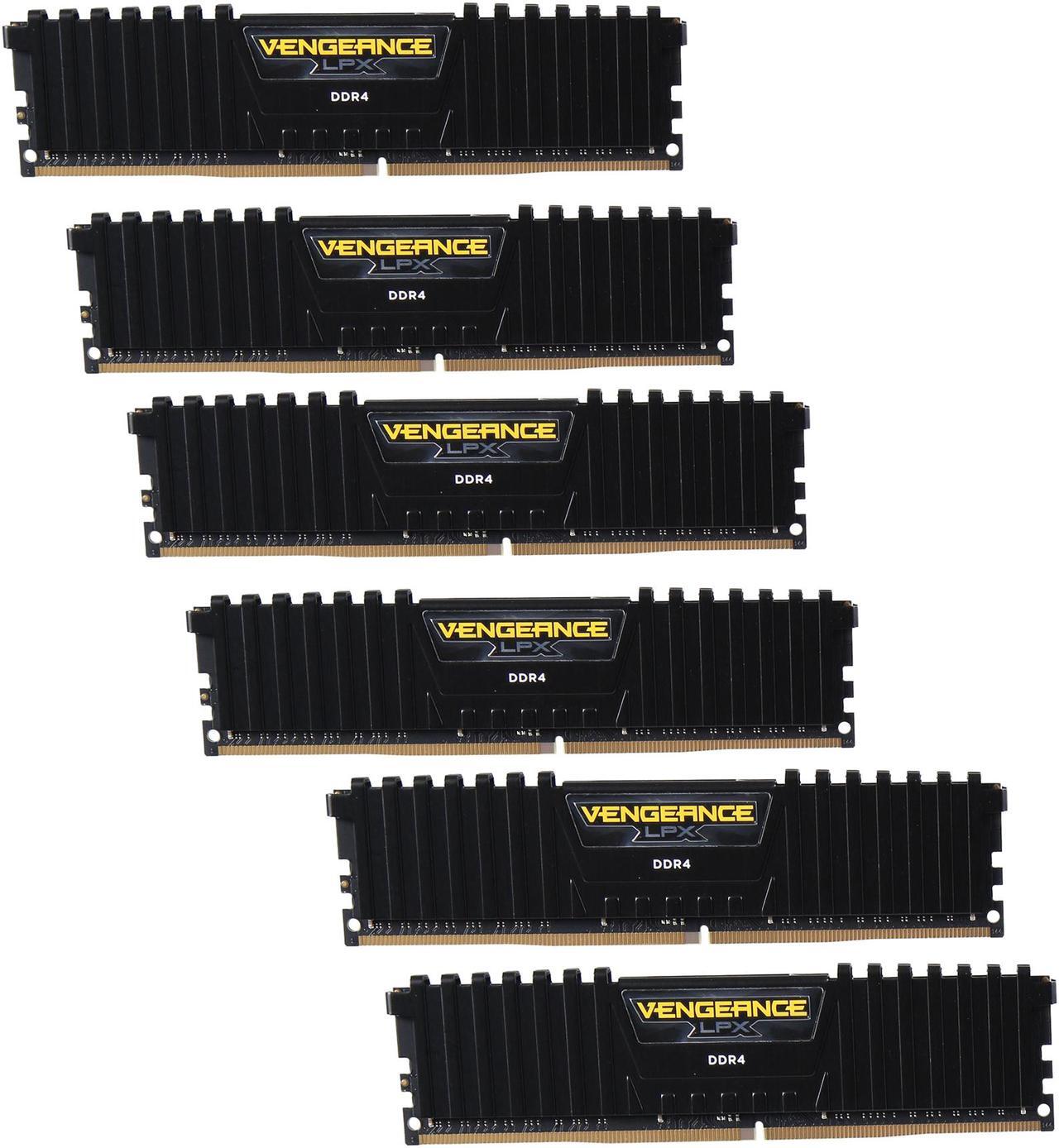 Main image of CORSAIR Vengeance LPX (AMD Ryzen Ready) 128GB (8 x 16GB) 288-Pin DDR4 2933 (PC4 23400) AMD Optimized Desktop Memory Model CMK128GX4M8Z2933C16