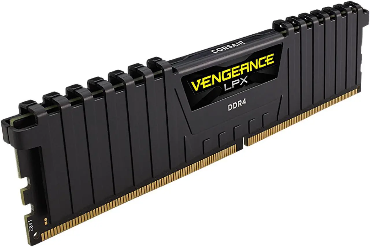 Alt view image 2 of 4 - CORSAIR Vengeance LPX 64GB (4 x 16GB) 288-Pin PC RAM DDR4 3000 (PC4 24000) Desktop Memory Model CMK64GX4M4D3000C16
