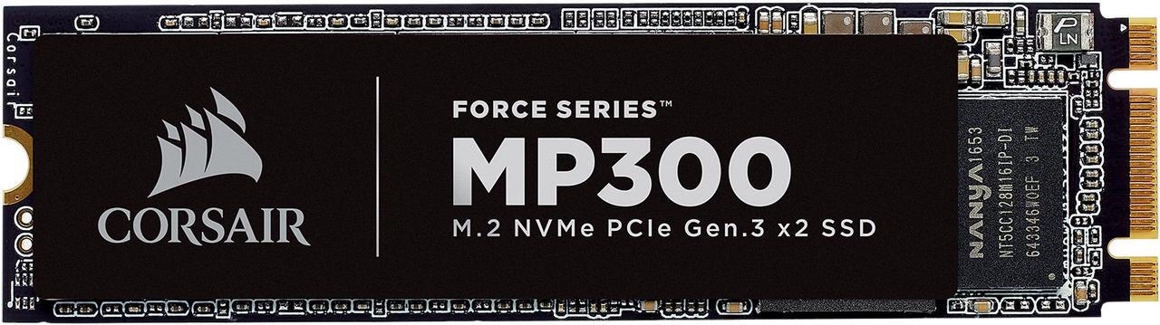 Main image of Corsair Force MP300 M.2 2280 480GB PCI-Express 3.0 x2, NVME 1.3 3D TLC Internal Solid State Drive (SSD) CSSD-F480GBMP300