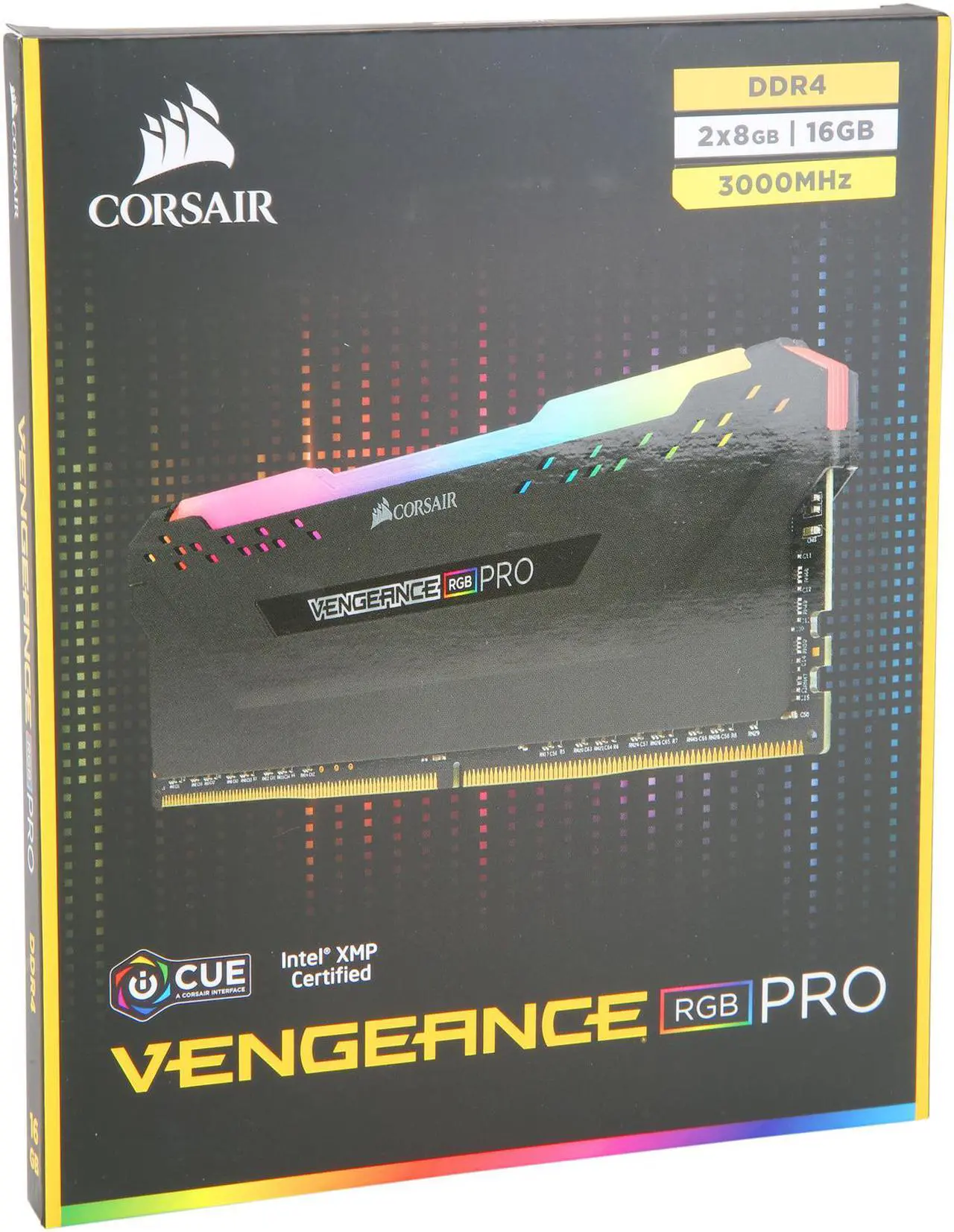Alt view image 6 of 6 - CORSAIR Vengeance RGB Pro 16GB (2 x 8GB) 288-Pin DDR4 DRAM DDR4 3000 (PC4 24000) Desktop Memory Model CMW16GX4M2C3000C15