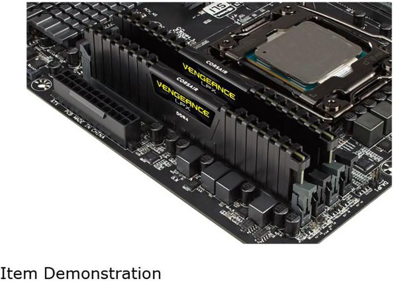 Alt view image 2 of 2 - CORSAIR Vengeance LPX (AMD Ryzen Ready) 16GB 288-Pin DDR4 3200 (PC4 25600) Desktop Memory Model CMK16GX4M1Z3200C16