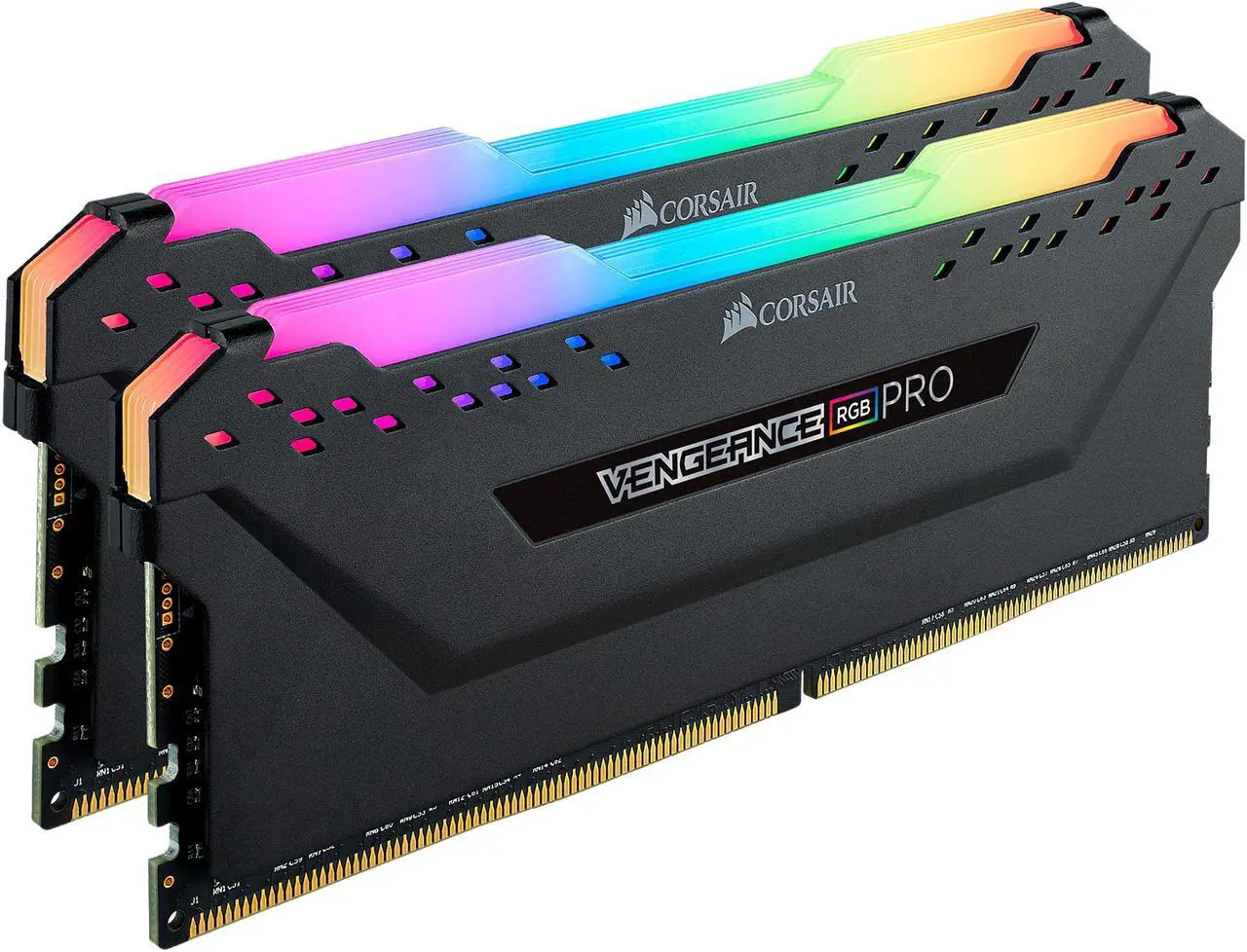Alt view image 3 of 5 - CORSAIR Vengeance RGB Pro 32GB (2 x 16GB) DDR4 4000 (PC4 32000) Desktop Memory Model CMW32GX4M2G4000C18