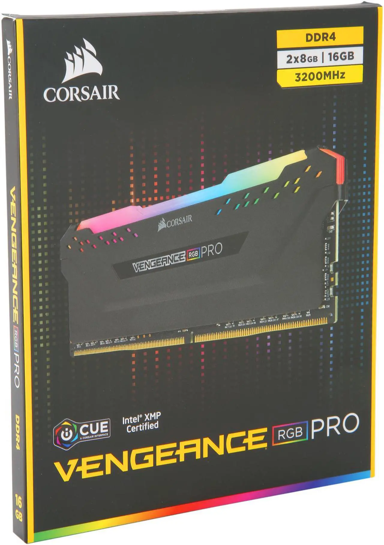 Alt view image 5 of 5 - CORSAIR Vengeance RGB Pro 32GB (2 x 16GB) DDR4 4000 (PC4 32000) Desktop Memory Model CMW32GX4M2G4000C18