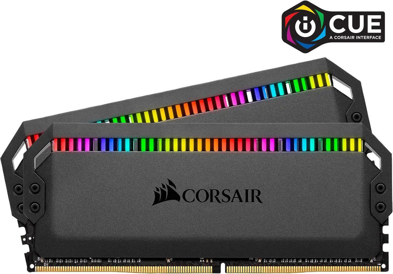 Main image of CORSAIR Dominator Platinum RGB 32GB (2 x 16GB) 288-Pin DDR4 SDRAM DDR4 3600 (PC4 28800) AMD Optimized Desktop Memory Model CMT32GX4M2Z3600C14