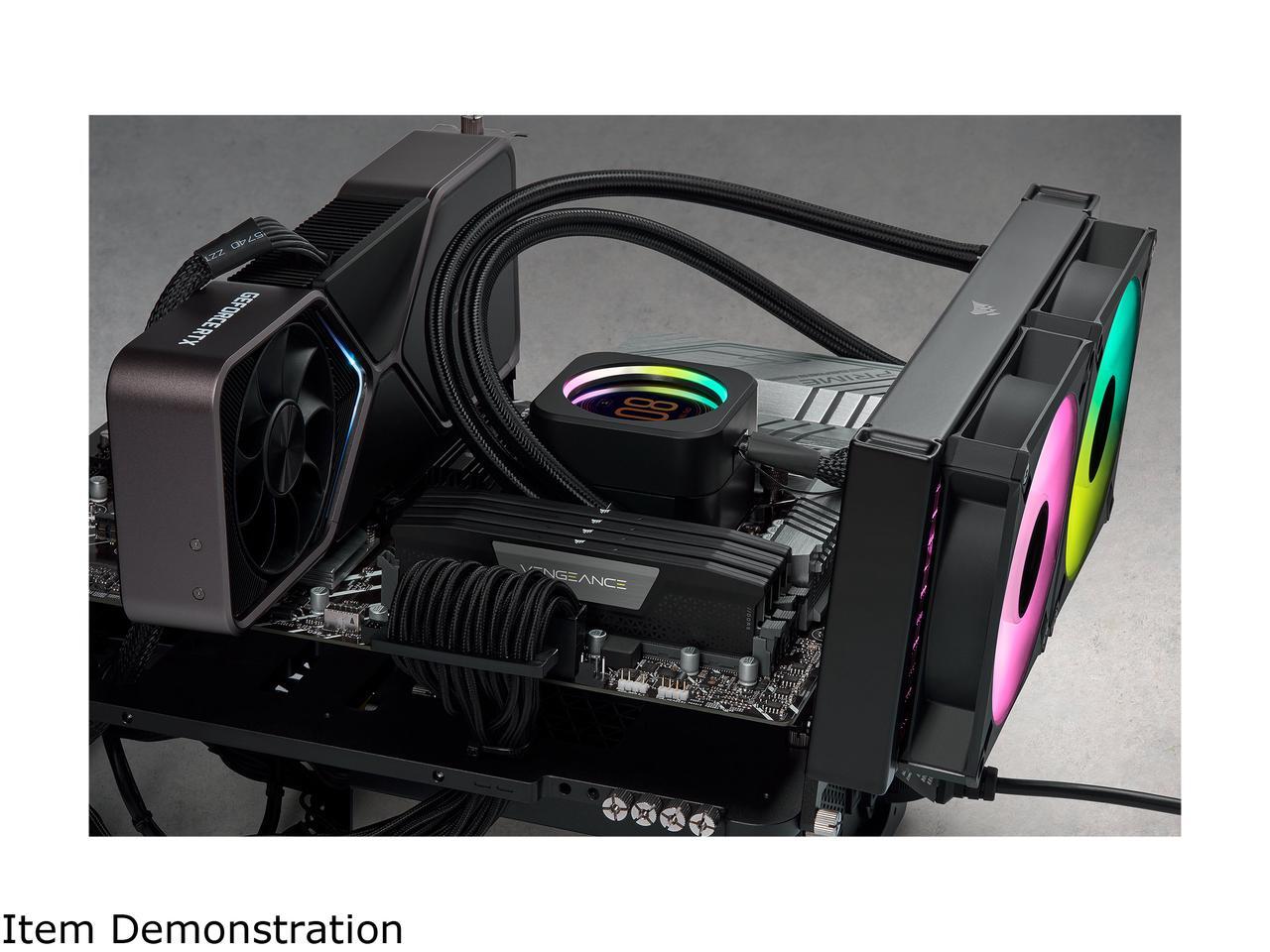 CORSAIR Vengeance 64GB (2 x 32GB) 288-Pin PC RAM DDR5 5200 (PC5 41600) Desktop Memory Model CMK64GX5M2B5200C40