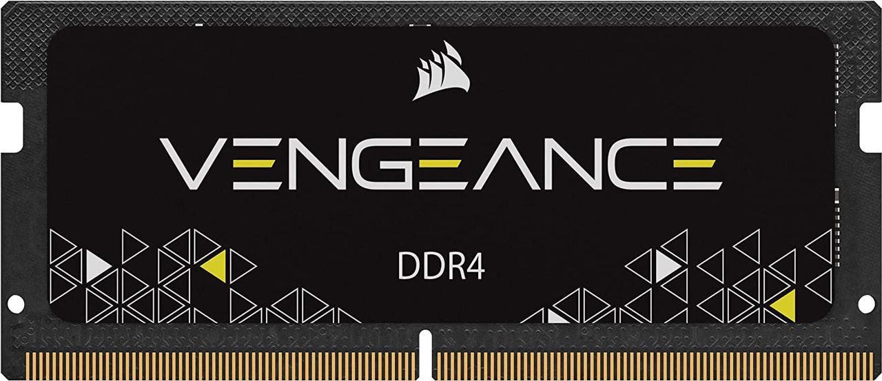 CORSAIR Vengeance 16GB 260-Pin DDR4 SO-DIMM DDR4 3200 (PC4 25600) Laptop Memory Model CMSX16GX4M1A3200C22