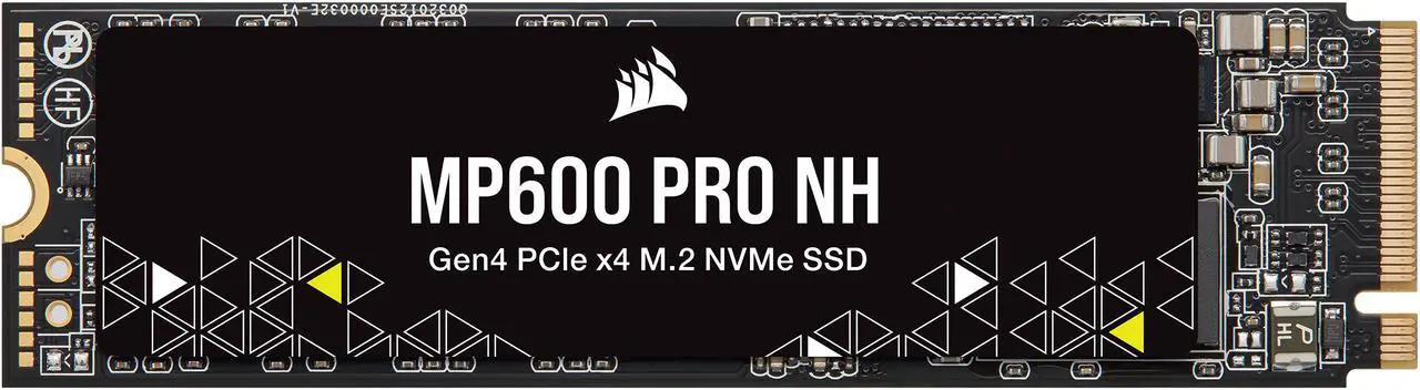 Alt view image 2 of 6 - Corsair MP600 PRO NH M.2 2280 2TB PCIe 4.0 x4 3D TLC Solid State Drive up to 7,000MB/sec (SSD) CSSD-F2000GBMP600PNH