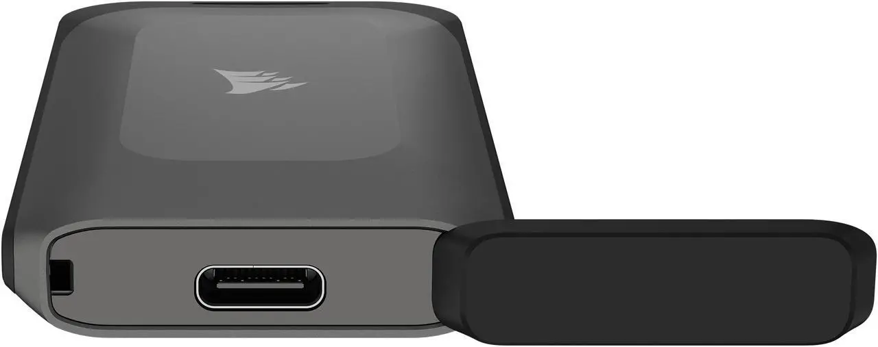 Alt view image 7 of 7 - Corsair EX100U 2TB USB 3.2 Gen 2x2 Portable SSD External SSD up to 1,600MB/sec CSSD-EX100U2TB