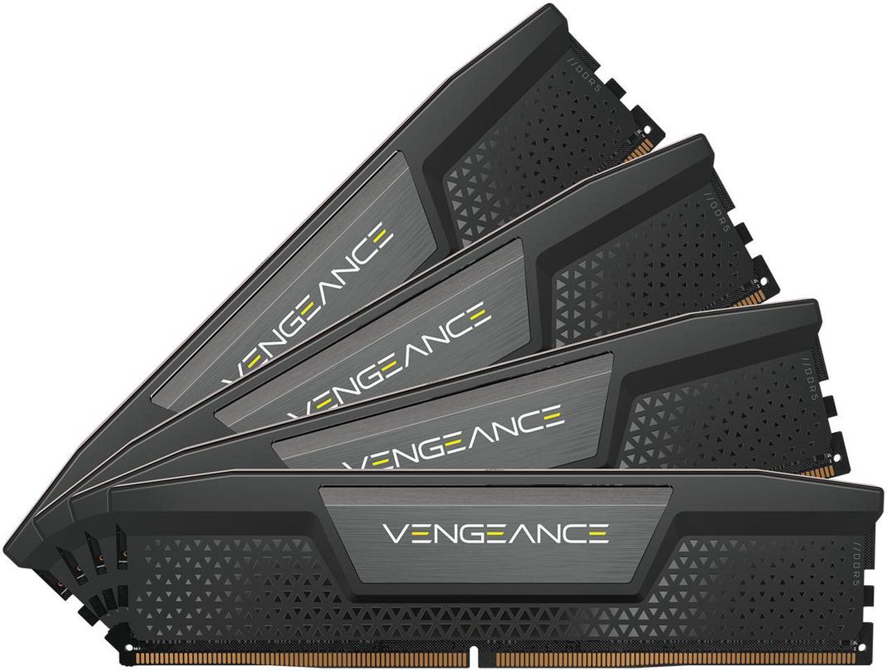 CORSAIR Vengeance RGB 192GB (4 X 48GB) 288-Pin PC RAM DDR5 5200 (PC5 ...