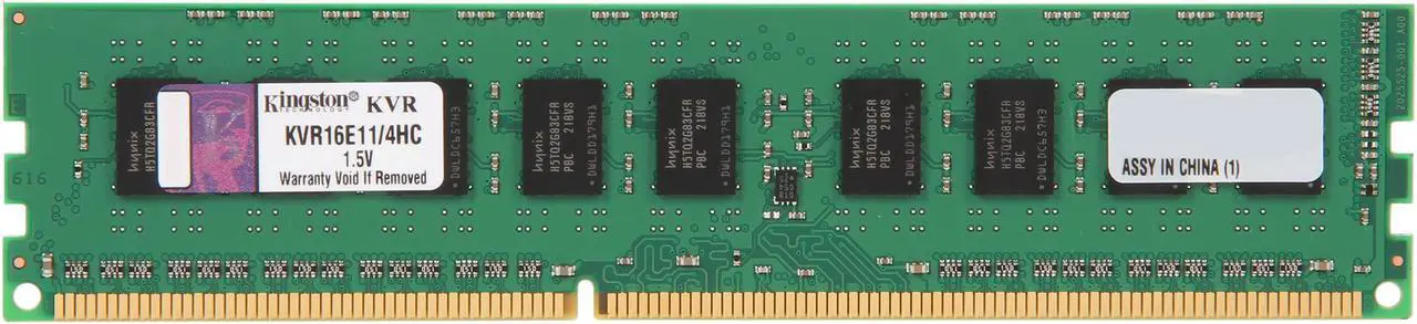 Kingston KVR16E11K4/32 32GB DDR3 1600 PC3 12800 ECC Dimm Per Ts