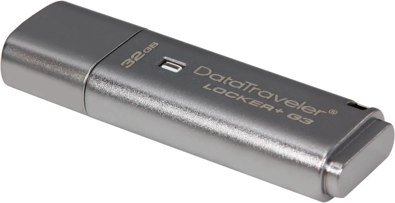 Main image of Kingston 32GB Data Traveler Locker + G3, USB 3.0 Flash Drive with Personal Data Security & Automatic Cloud Backup  (DTLPG3/32GB)