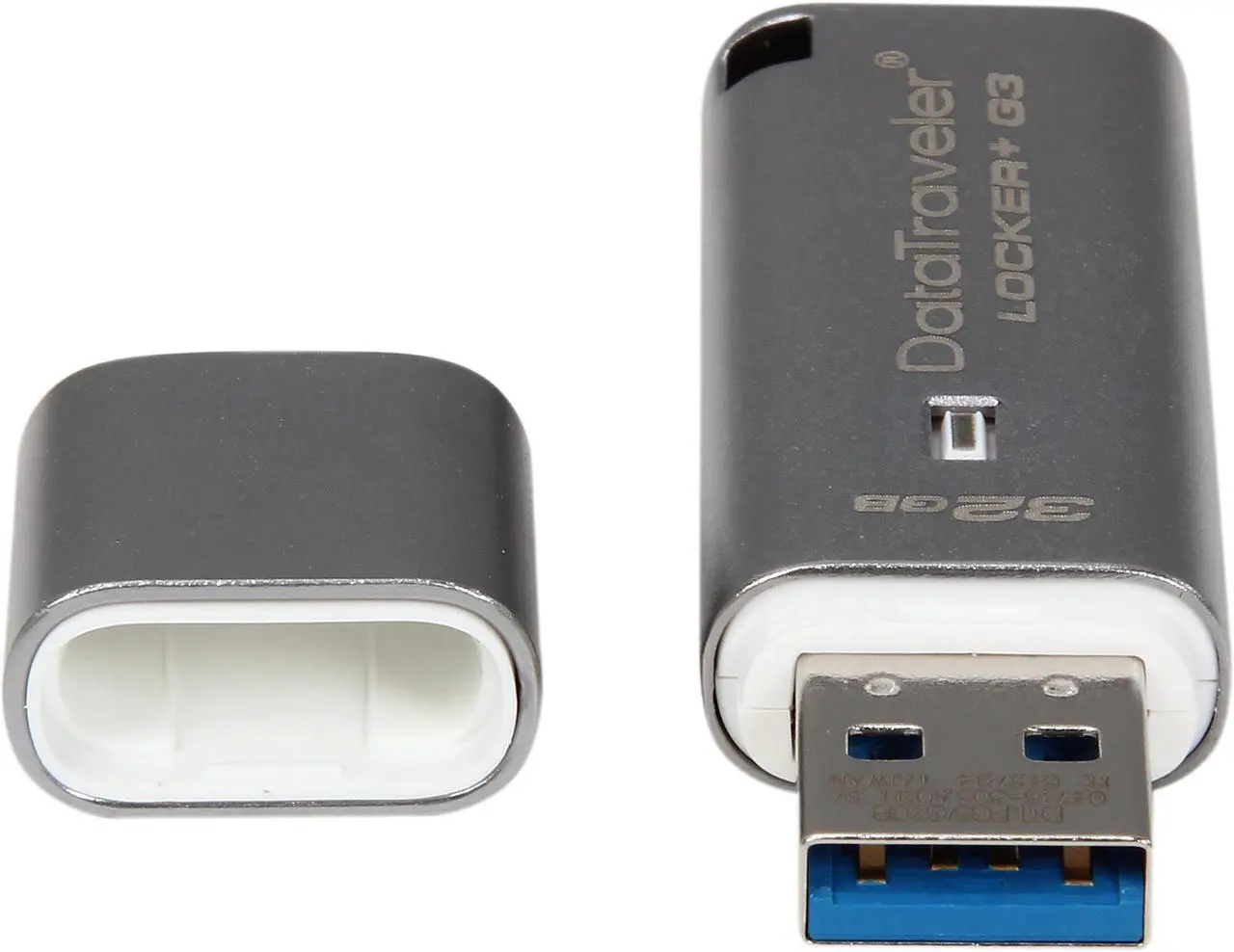 Alt view image 4 of 5 - Kingston 32GB Data Traveler Locker + G3, USB 3.0 Flash Drive with Personal Data Security & Automatic Cloud Backup  (DTLPG3/32GB)