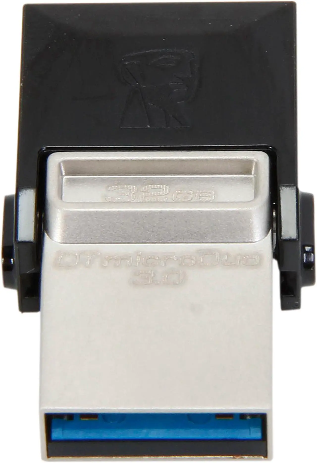 Alt view image 2 of 6 - Kingston 32GB Data Traveler Micro Duo OTG USB 3.0 Flash Drive (DTDUO3/32GB)