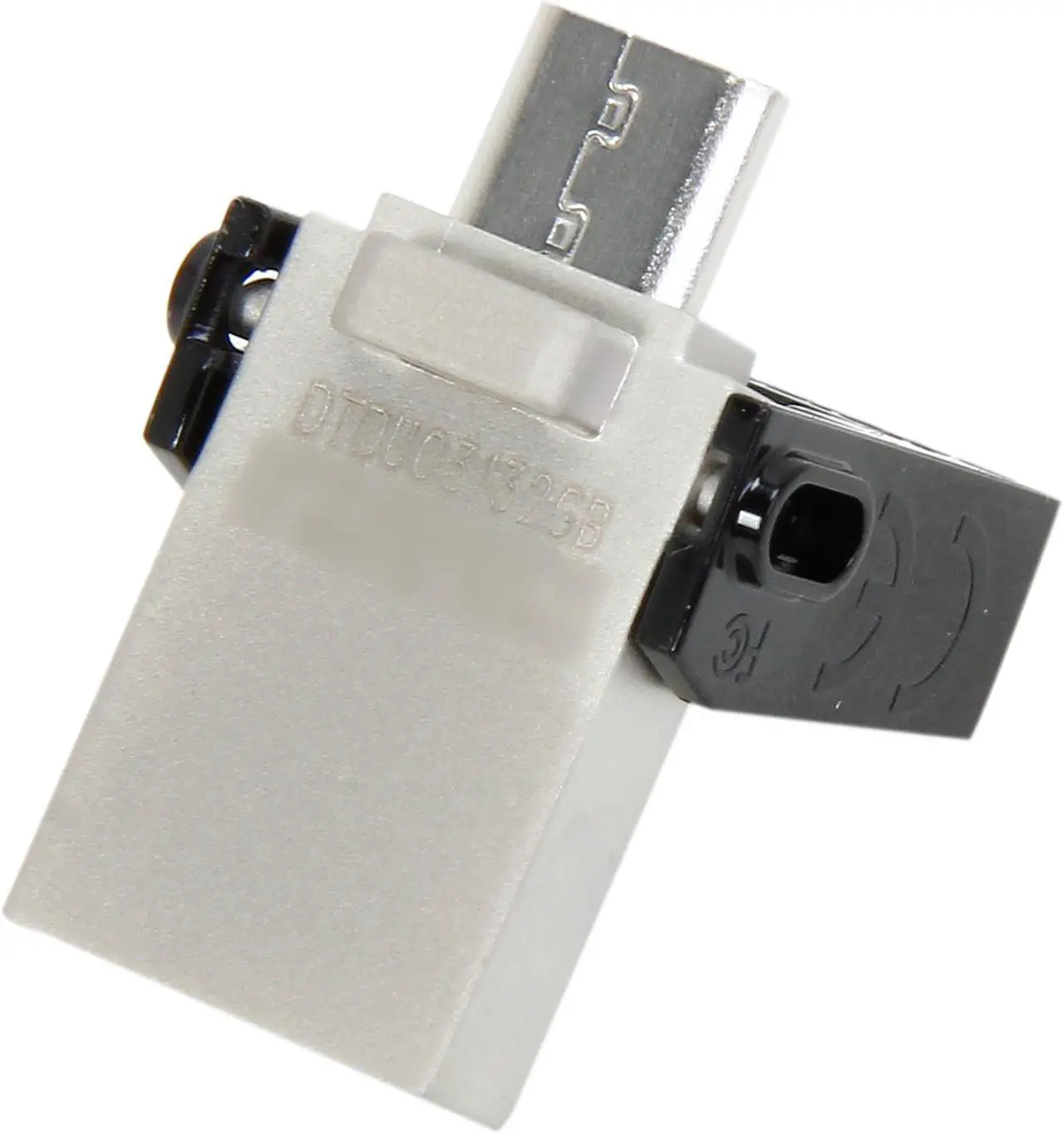 Alt view image 5 of 6 - Kingston 32GB Data Traveler Micro Duo OTG USB 3.0 Flash Drive (DTDUO3/32GB)
