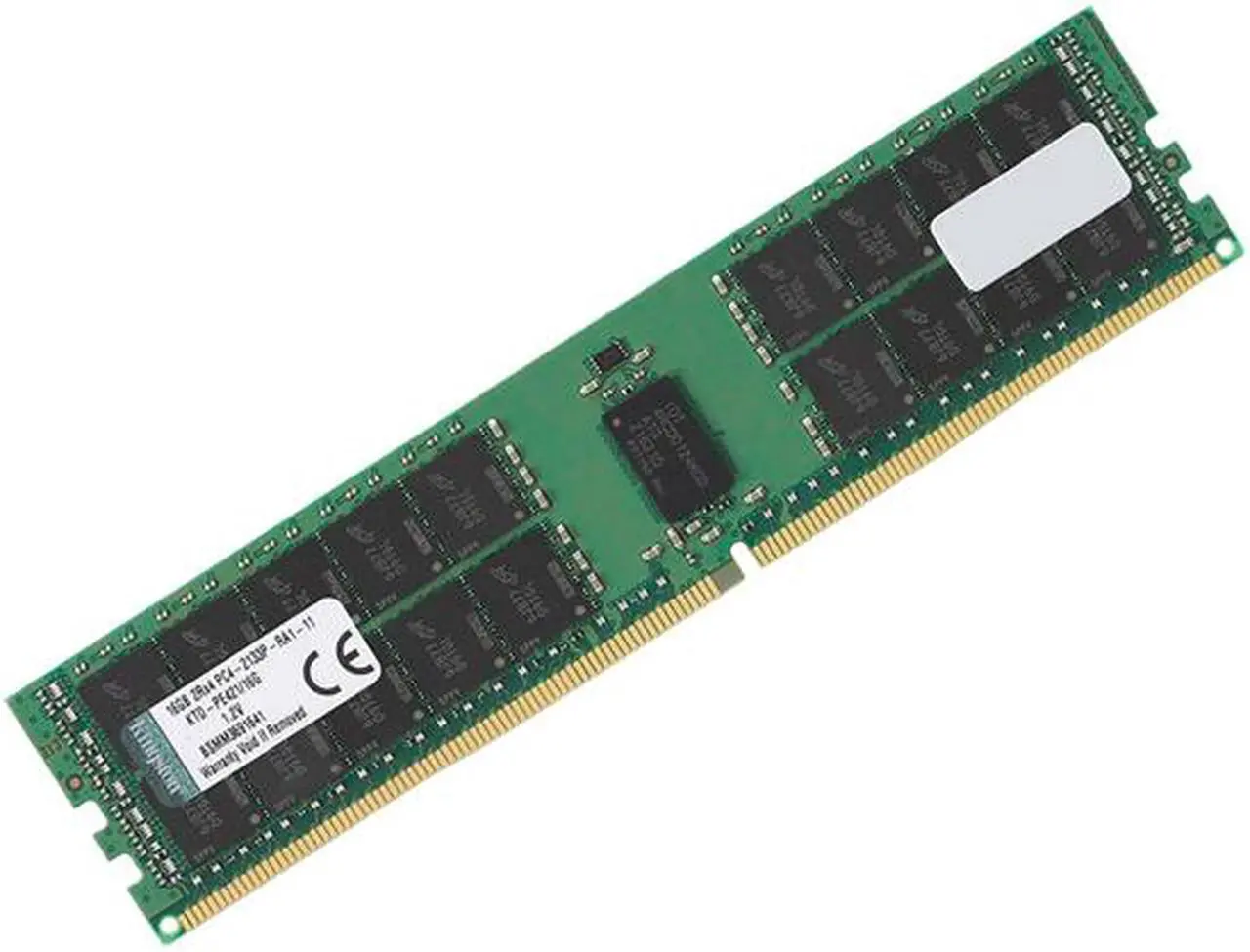 Alt view image 3 of 4 - Kingston 16GB 288-Pin DDR4 SDRAM ECC Registered DDR4 2133 (PC4 17000) System Specific Memory Model KTD-PE421/16G