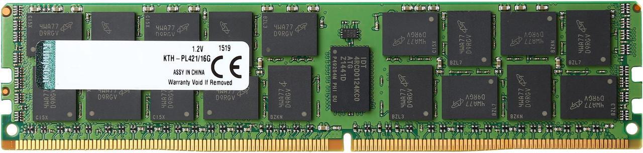 Main image of Kingston 16GB ECC Registered DDR4 2133 (PC4 17000) Server Memory Model KTH-PL421/16G