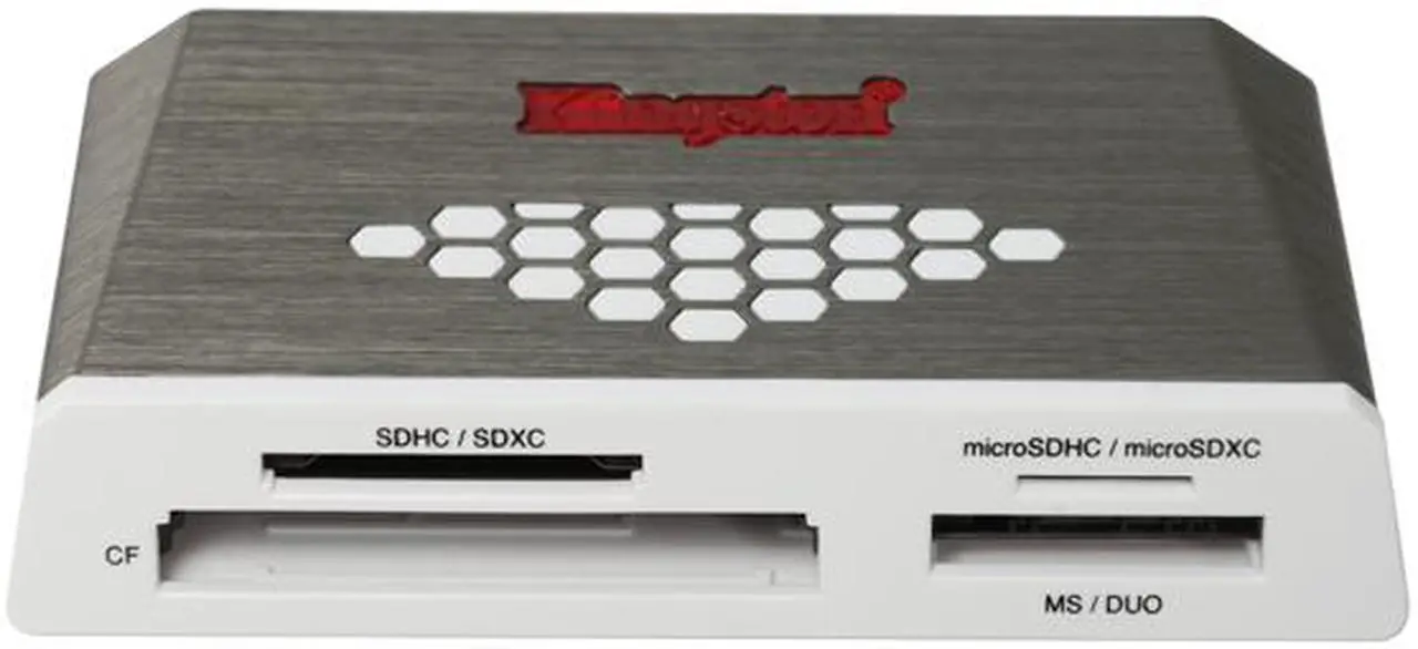 Alt view image 2 of 5 - Kingston FCR-HS4 USB 3.0 Card Reader
