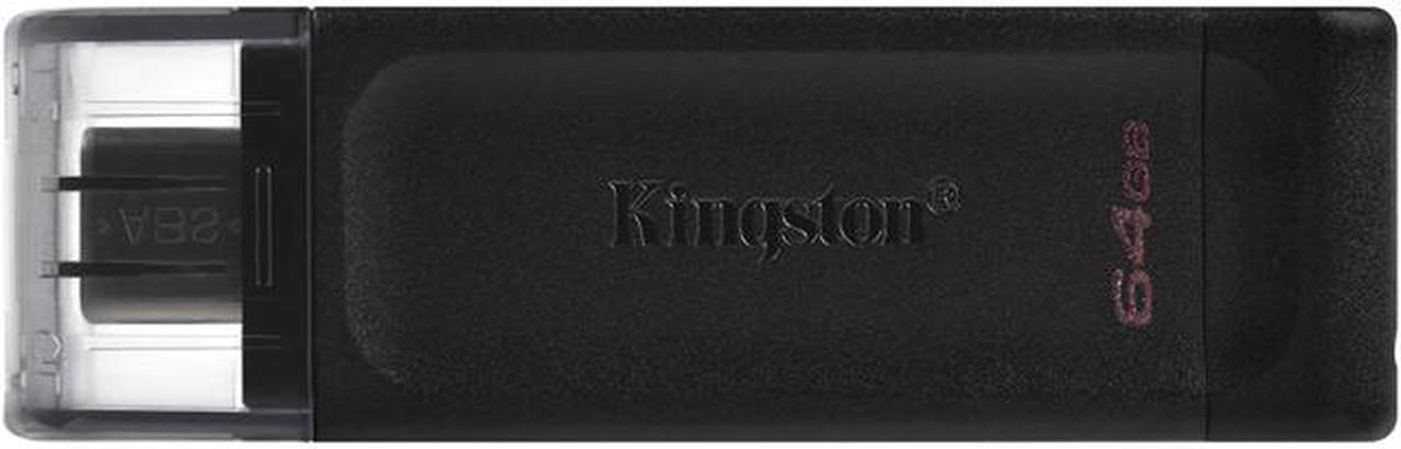 Kingston DataTraveler 70 64GB USB 3.2 Gen 1 USB-C Flash Drive Model DT70/64GBCR