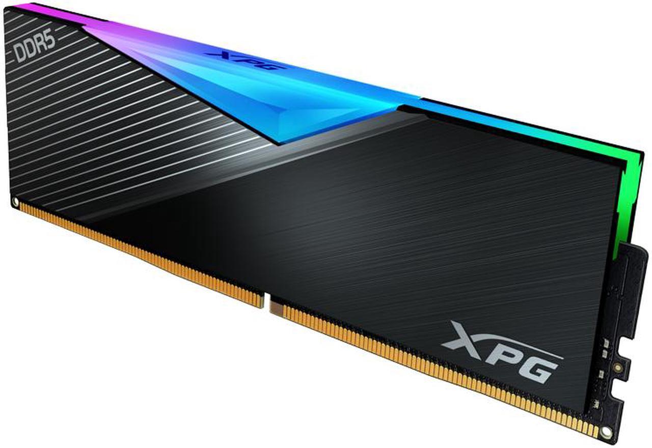 Alt view image 4 of 8 - XPG LANCER 32GB (2 x 16GB) 288-Pin PC RAM DDR5 8000 (PC5 64000) Desktop Memory Model AX5U8000C3816G-DCLARBK
