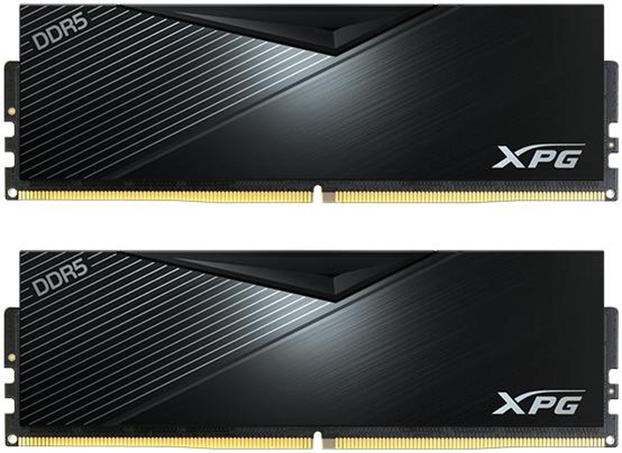Main image of XPG LANCER 32GB (2 x 16GB) 288-Pin PC RAM DDR5 6400 (PC5 51200) Desktop Memory Model AX5U6400C3216G-DCLABK