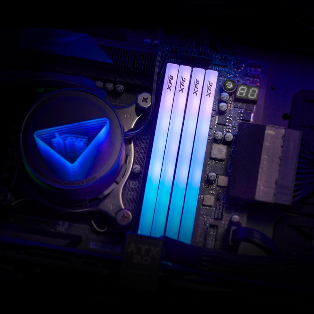 Alt view image 5 of 7 - XPG Lancer Blade 32GB (2 x 16GB) 288-Pin PC RAM DDR5 6000 (PC5 48000) Desktop Memory Model AX5U6000C3416G-DTLABRBK