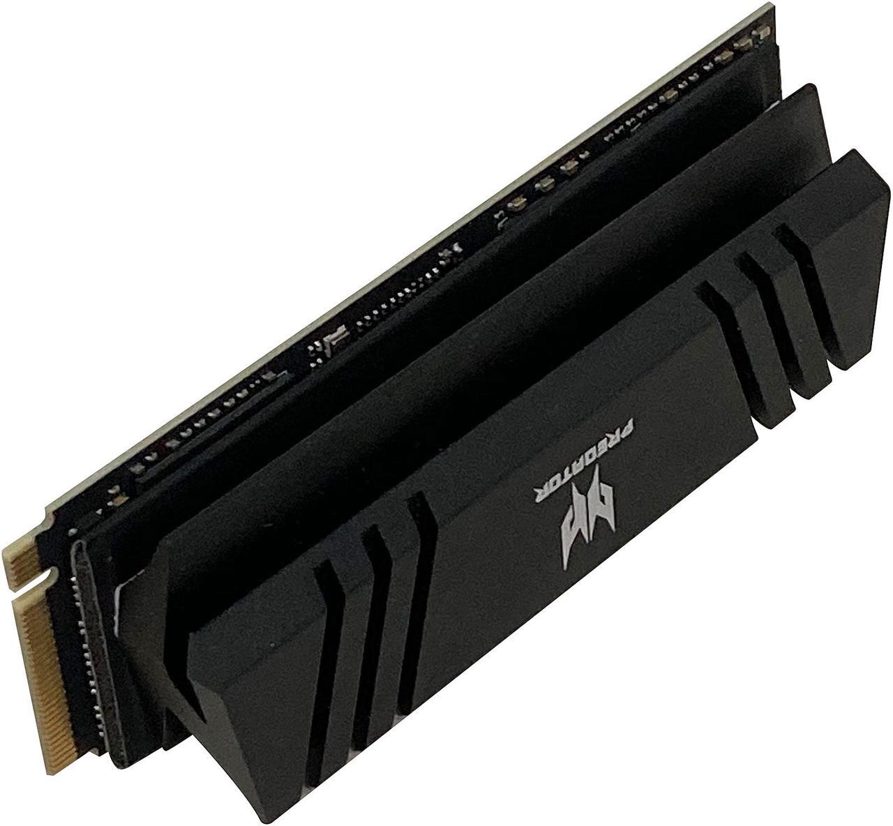 Alt view image 9 of 17 - Predator GM7000 M.2 1TB PCI-Express 4.0 x4 Internal Solid State Drive (SSD) BL.9BWWR.105