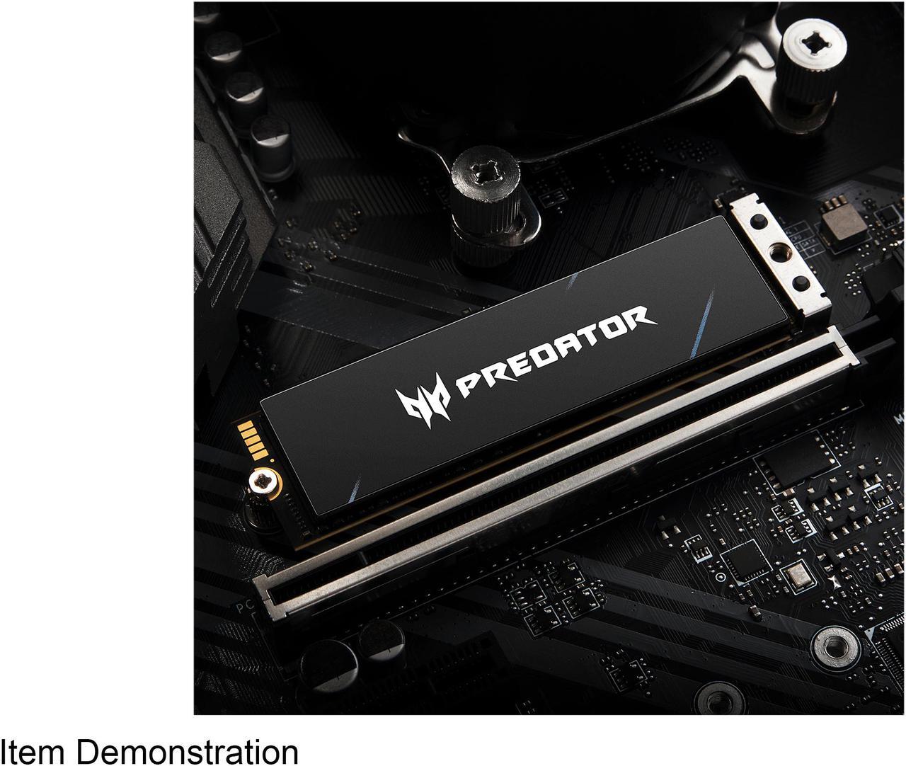 Alt view image 14 of 17 - Predator GM7000 M.2 1TB PCI-Express 4.0 x4 Internal Solid State Drive (SSD) BL.9BWWR.105
