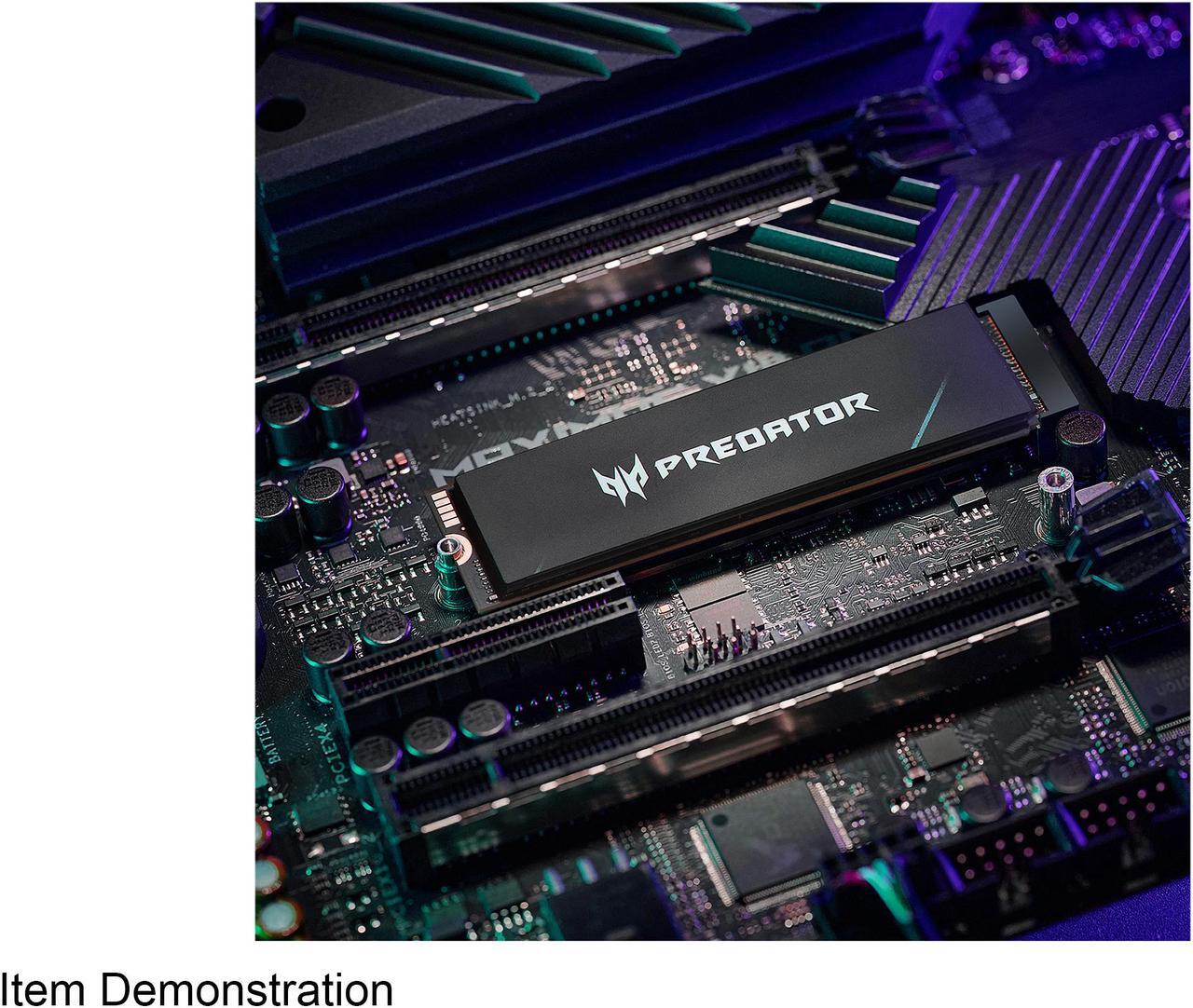 Alt view image 17 of 17 - Predator GM7000 M.2 1TB PCI-Express 4.0 x4 Internal Solid State Drive (SSD) BL.9BWWR.105