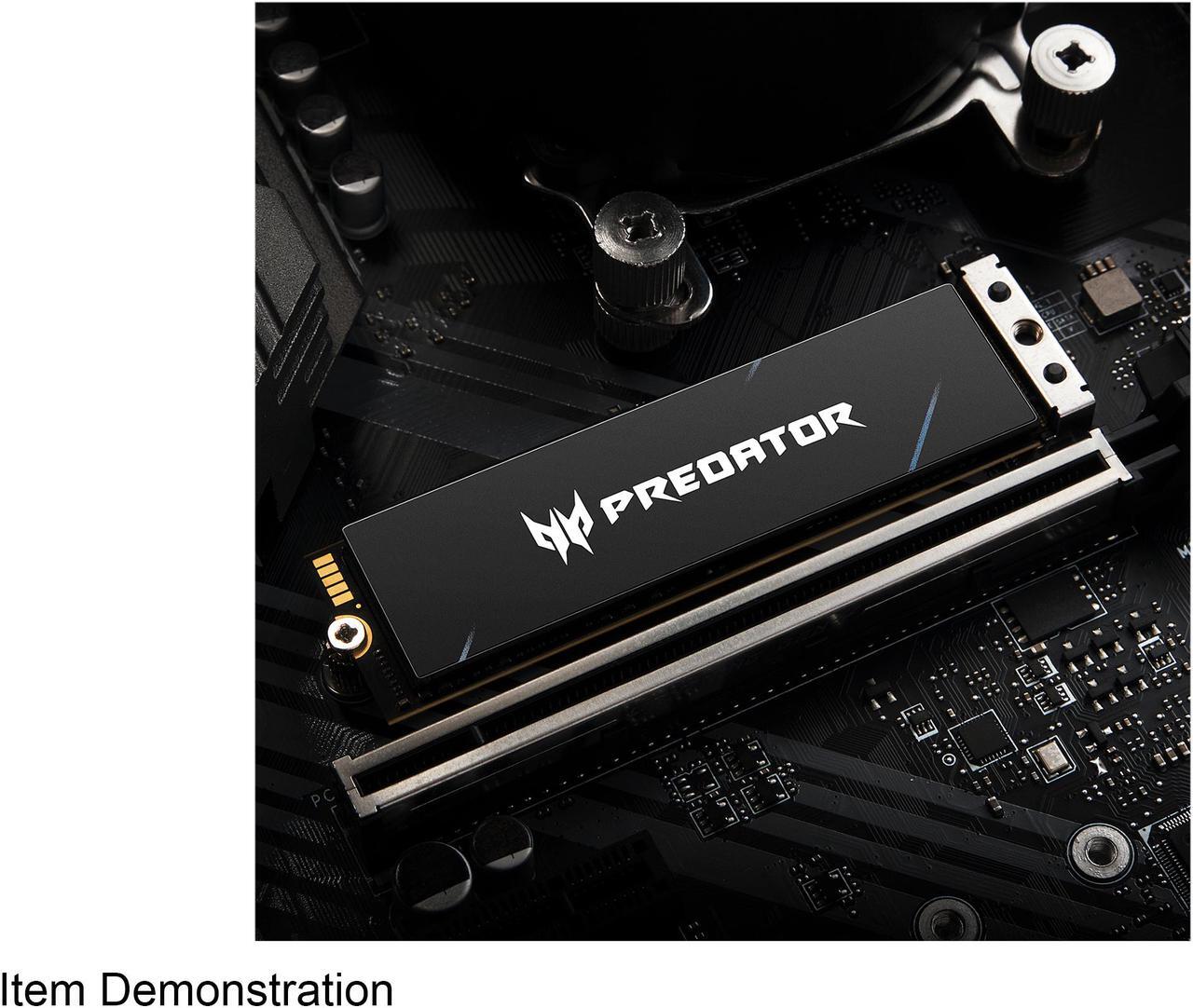 Alt view image 14 of 17 - Predator GM7000 M.2 2TB PCI-Express 4.0 x4 Internal Solid State Drive (SSD) BL.9BWWR.106