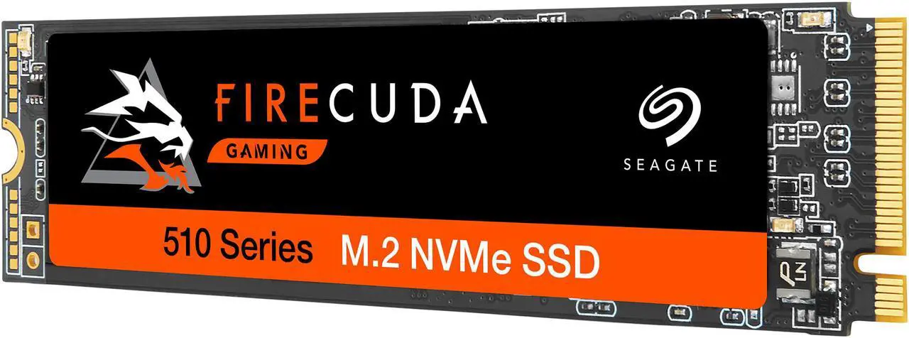 Alt view image 2 of 4 - Seagate Firecuda 510 1TB Performance Internal Solid State Drive SSD PCIe Gen3 X4 NVMe 1.3 for Gaming PC Gaming Laptop Desktop - 3-year Rescue Service (ZP1000GM30011)