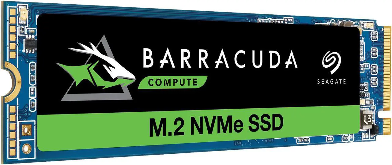 Alt view image 3 of 7 - Seagate BarraCuda 510 M.2 2280 256GB PCIe G3 x4, NVMe 1.3 3D TLC Internal Solid State Drive (SSD) ZP256CM30041