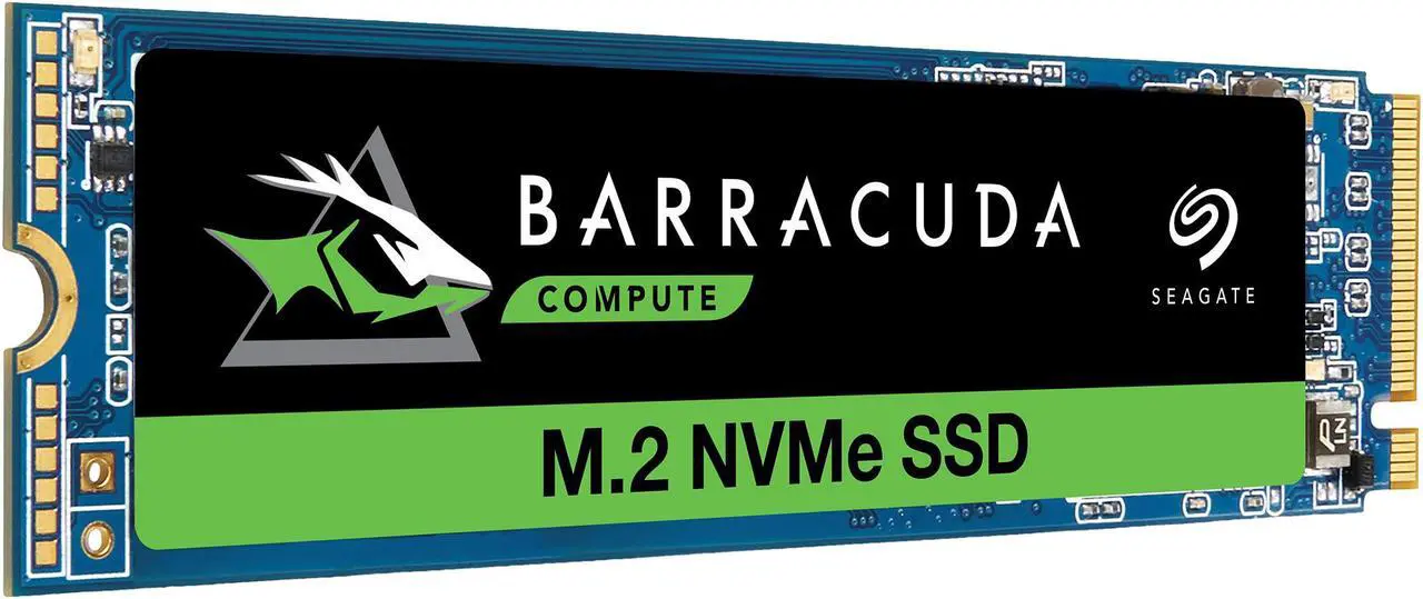 Alt view image 3 of 6 - Seagate BarraCuda 510 M.2 2280 512GB PCIe G3 x4, NVMe 1.3 3D TLC Internal Solid State Drive (SSD) ZP512CM30041
