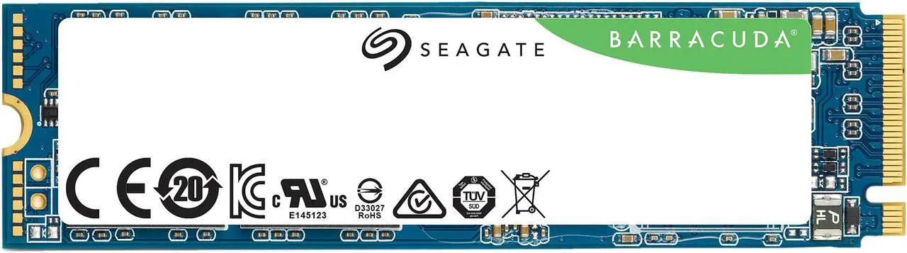 Alt view image 4 of 8 - Seagate BarraCuda 510 M.2 2280 250GB PCIe G3 x4, NVMe 1.3 3D TLC Internal Solid State Drive (SSD) ZP250CM3A001