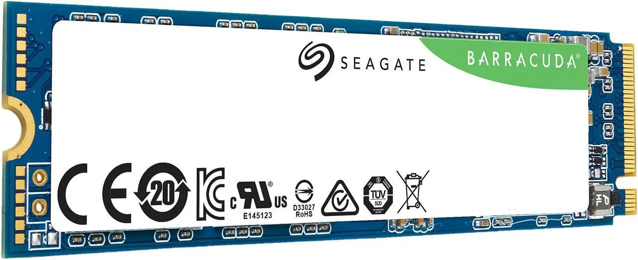 Alt view image 6 of 8 - Seagate BarraCuda 510 M.2 2280 250GB PCIe G3 x4, NVMe 1.3 3D TLC Internal Solid State Drive (SSD) ZP250CM3A001