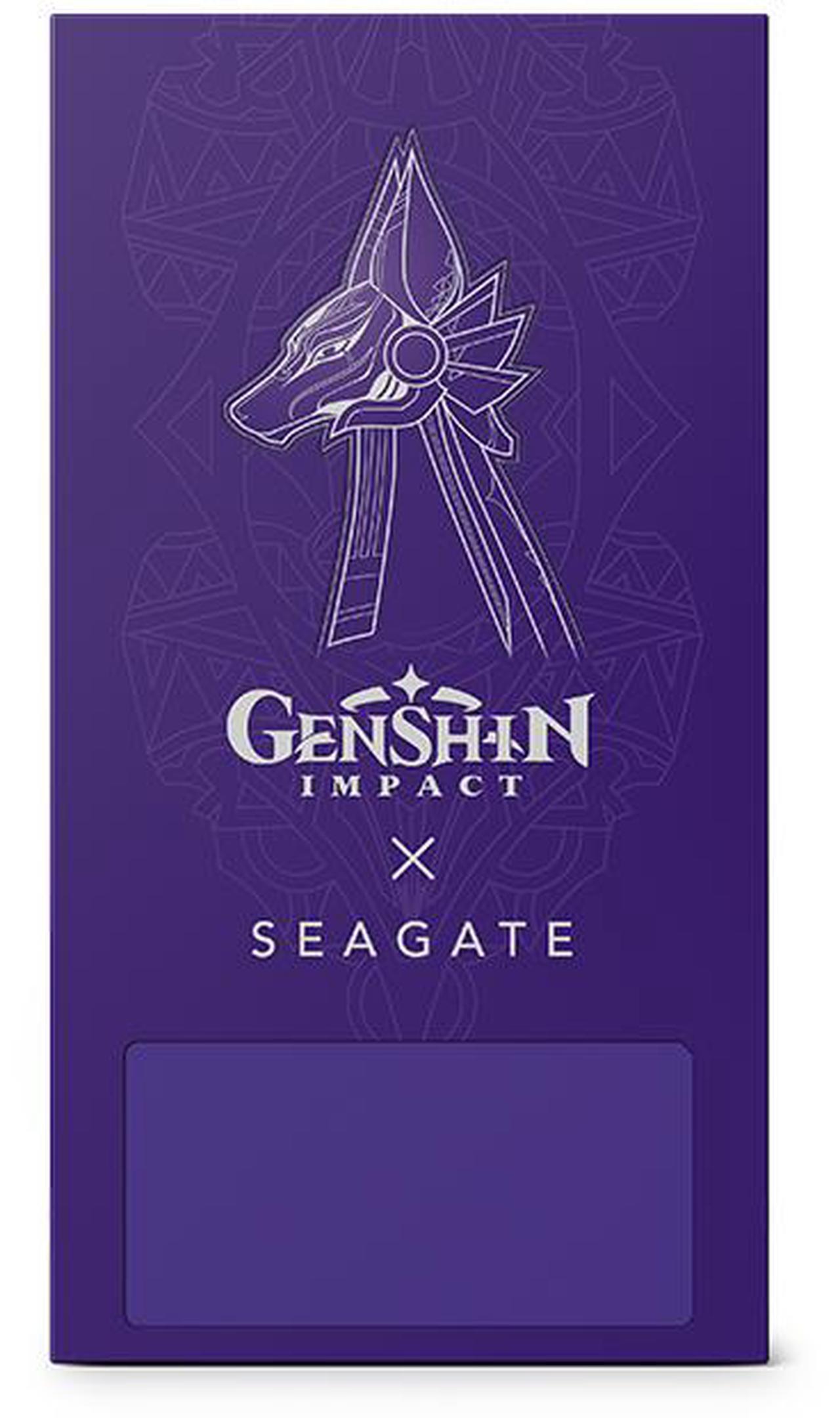 Alt view image 4 of 5 - Seagate Genshin Impact Limited Edition 1TB USB-C Portable SSD