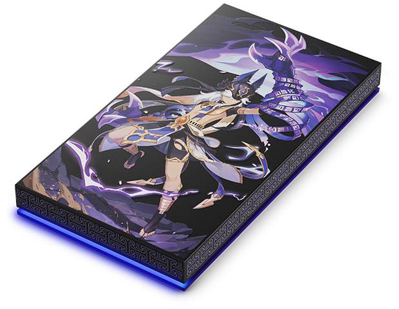 Alt view image 3 of 5 - Seagate Genshin Impact Limited Edition 1TB USB-C Portable SSD