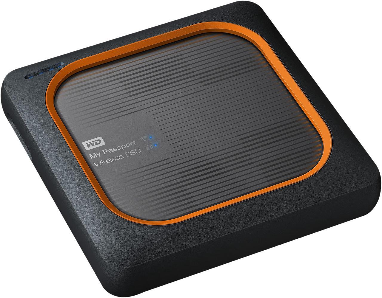 Alt view image 4 of 10 - WD 500GB My Passport Wireless SSD External Portable Drive - One-touch SD Card Backup, AC Wi-Fi, USB 3.0, Mobile Access & 4K Streaming