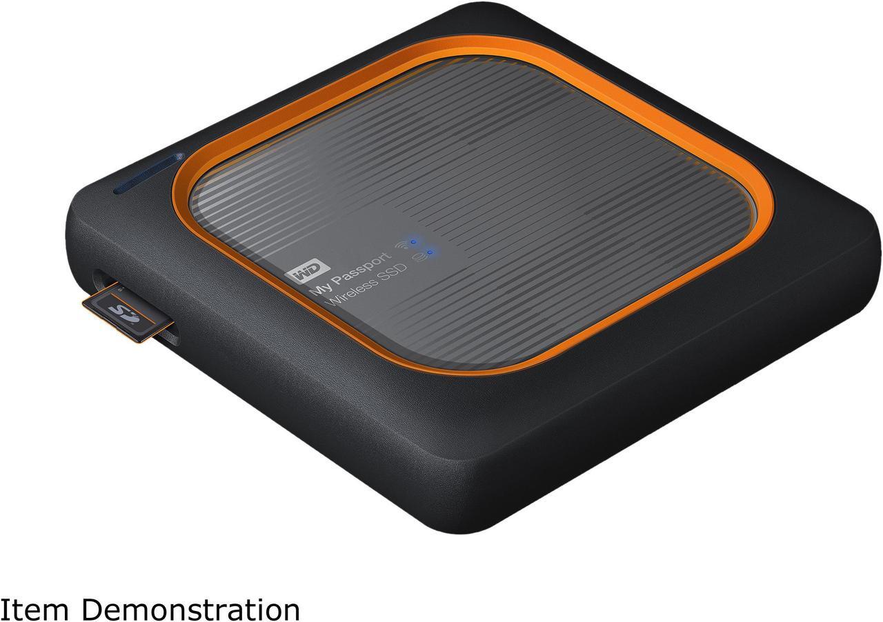 Alt view image 7 of 10 - WD 500GB My Passport Wireless SSD External Portable Drive - One-touch SD Card Backup, AC Wi-Fi, USB 3.0, Mobile Access & 4K Streaming