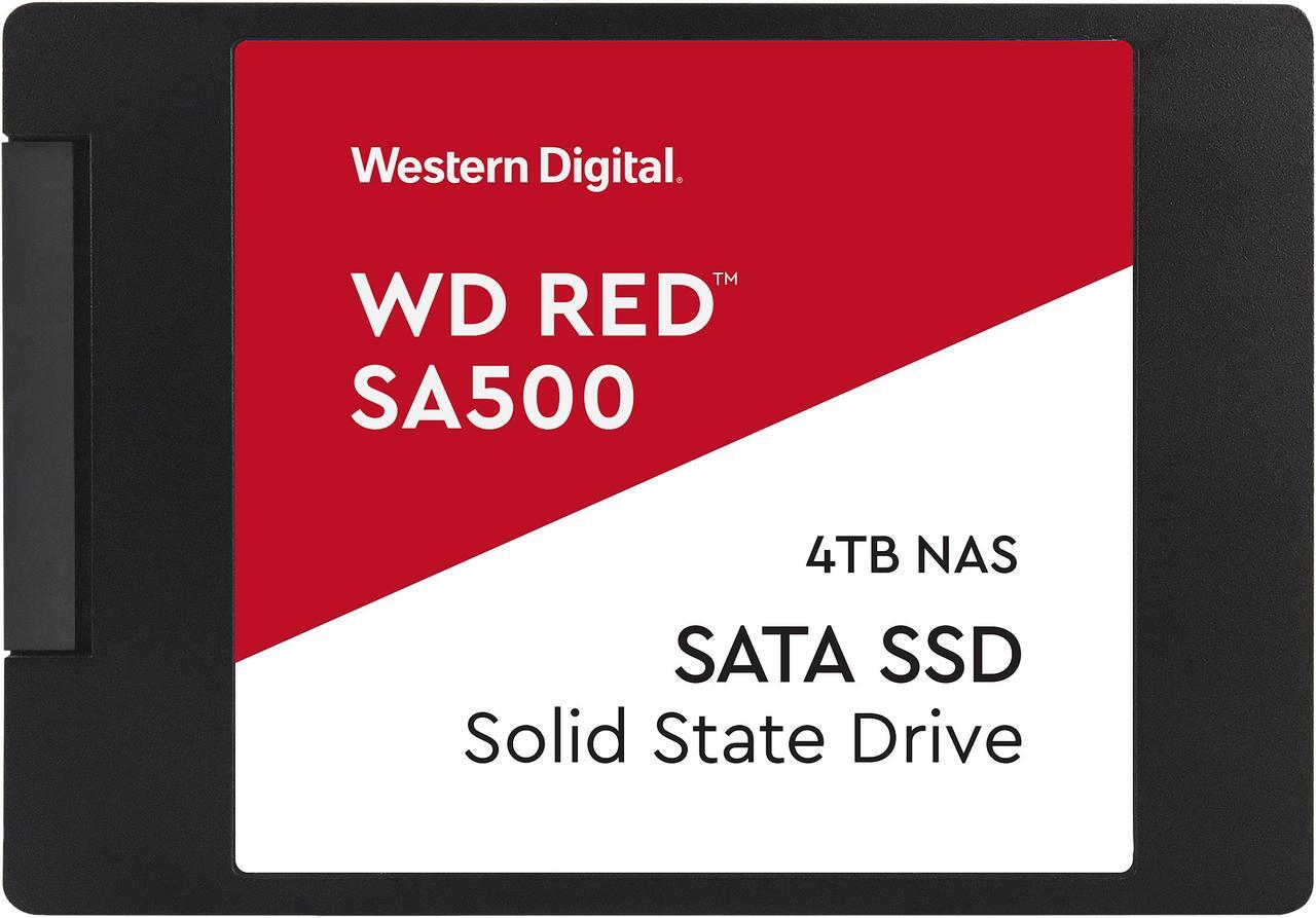 Main image of Western Digital WD Red SA500 2.5" 4TB SATA III 3D NAND Internal Solid State Drive (SSD) WDS400T1R0A