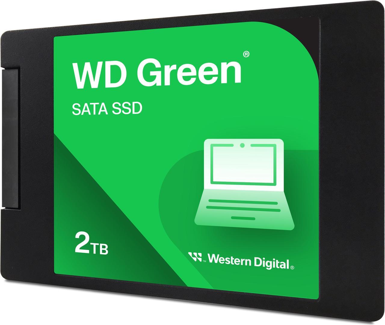Alt view image 2 of 5 - WD Green 2TB Internal SSD Solid State Drive - SATA 6Gb/s 2.5 Inch - WDS200T2G0A