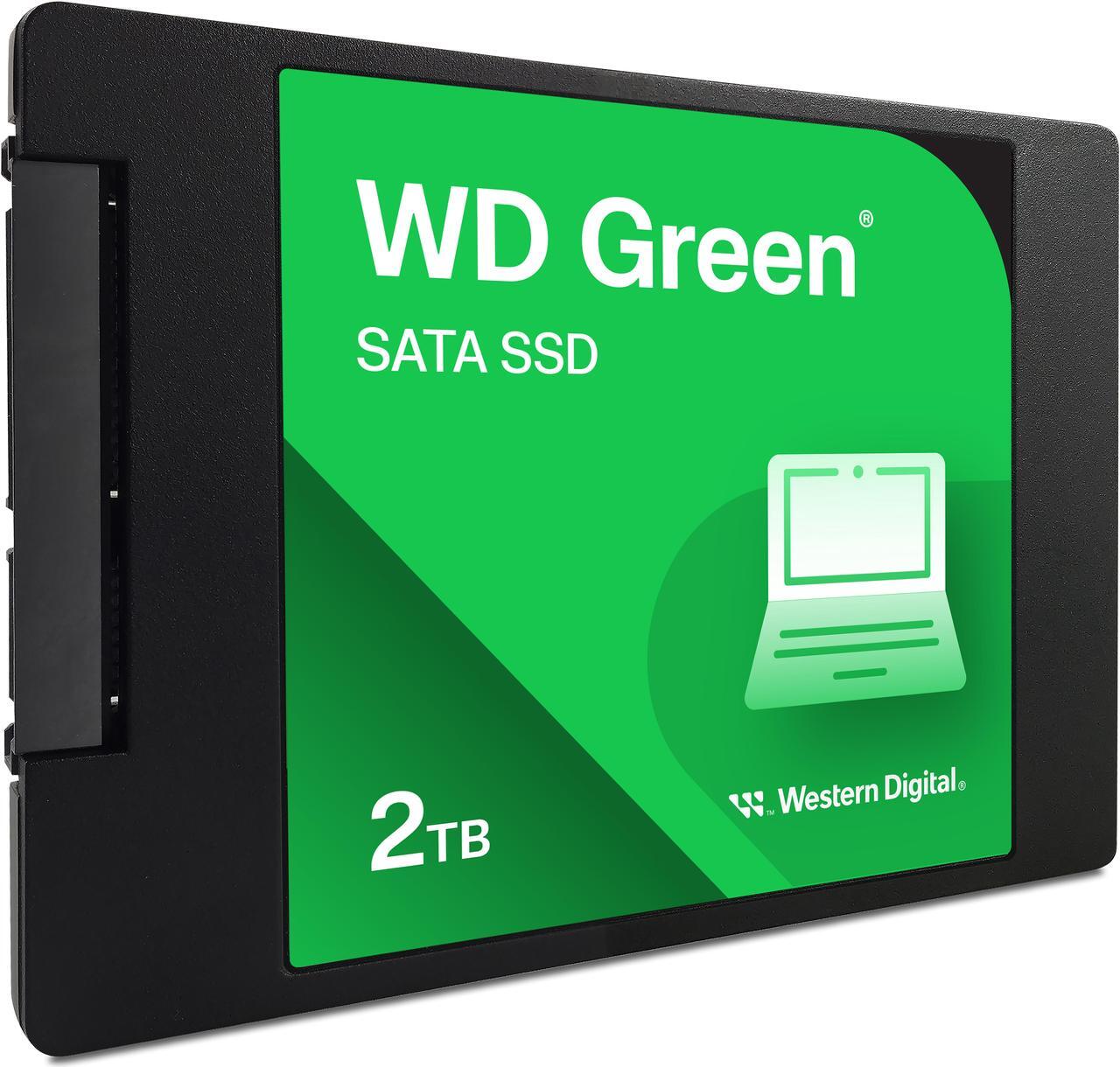 Alt view image 3 of 5 - WD Green 2TB Internal SSD Solid State Drive - SATA 6Gb/s 2.5 Inch - WDS200T2G0A