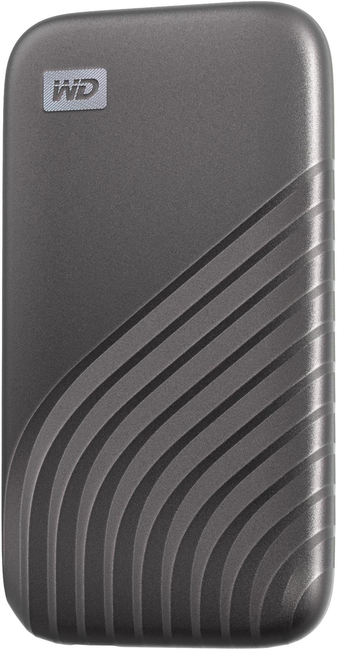 WD 2TB My Passport SSD External Portable Drive, Gray, Up to 1,050 MB/s - WDBAGF0020BGY-WESN