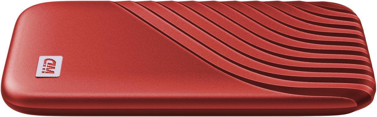 Alt view image 6 of 7 - WD 1TB My Passport SSD External Portable Drive, Red, Up to 1,050 MB/s - WDBAGF0010BRD-WESN