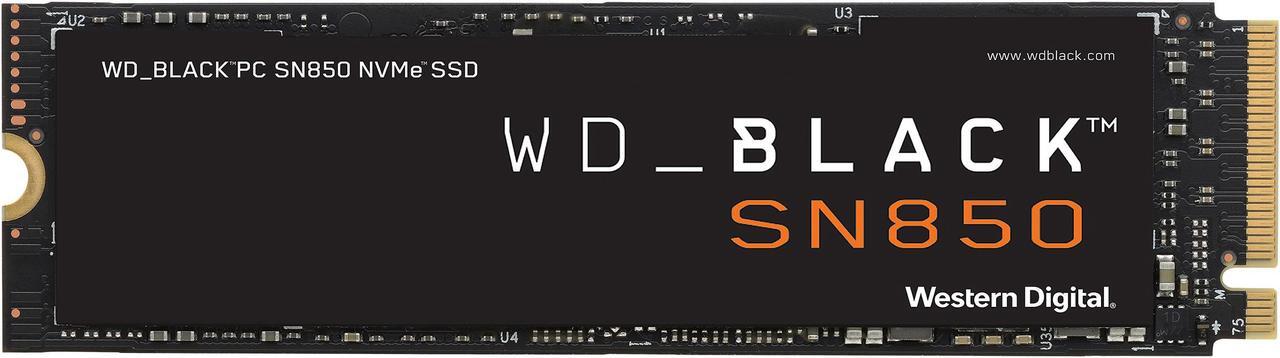 Main image of Western Digital WD BLACK SN850 NVMe M.2 2280 2TB PCI-Express 4.0 x4 3D NAND Internal Solid State Drive (SSD) WDS200T1X0E