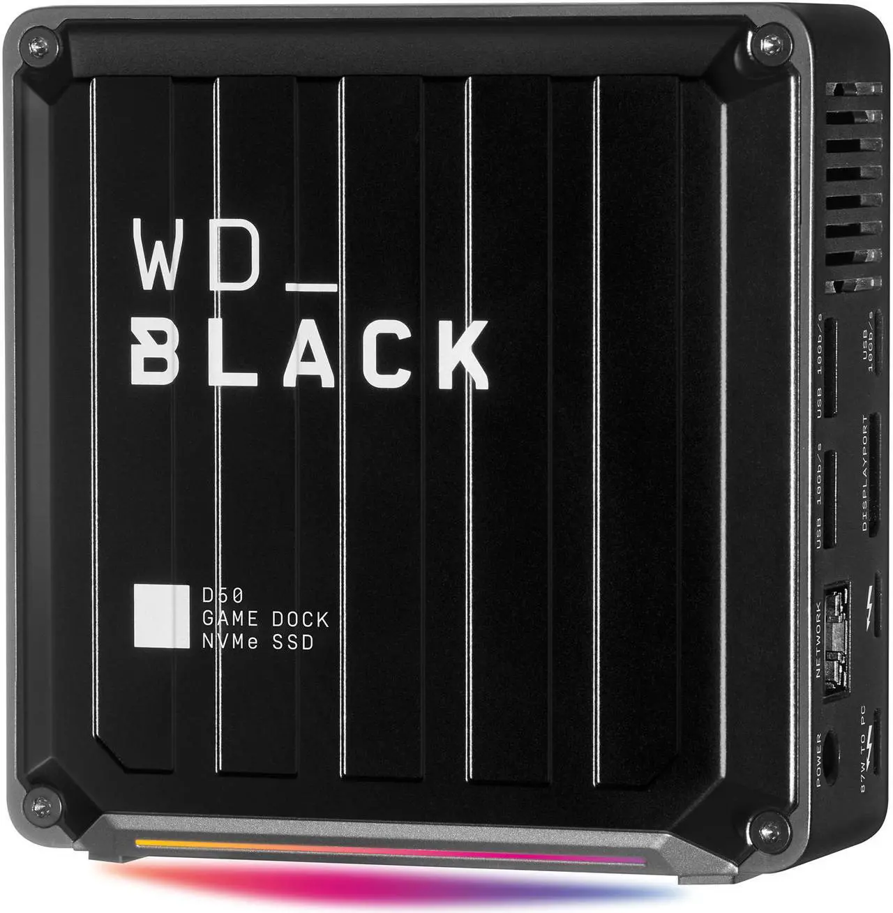 Alt view image 3 of 12 - WD Black 1TB D50 Game Dock NVMe SSD - WDBA3U0010BBK-NESN