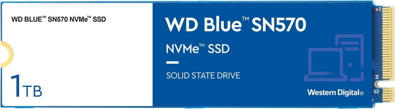 Alt view image 4 of 11 - Western Digital WD Blue SN570 NVMe M.2 2280 1TB PCI-Express 3.0 x4, NVMe v1.4 TLC Internal Solid State Drive (SSD) WDS100T3B0C