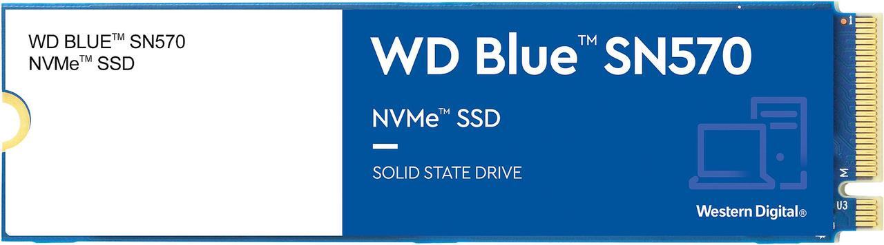 Main image of Western Digital WD Blue SN570 NVMe M.2 2280 1TB PCI-Express 3.0 x4, NVMe v1.4 TLC Internal Solid State Drive (SSD) WDS100T3B0C