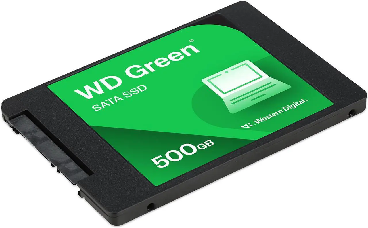 Alt view image 4 of 4 - Western Digital Green 2.5" 480GB SATA III Internal Solid State Drive (SSD) WDS480G3G0A