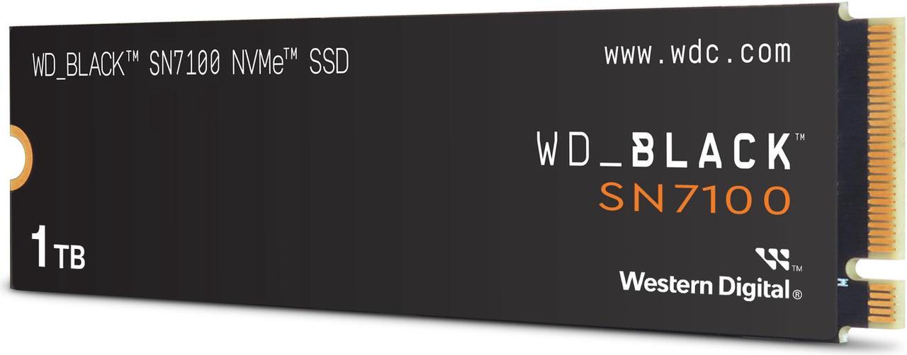 WD_BLACK SN7100 M.2 2280 1TB PCI-Express 4.0 x4 TLC 3D NAND Internal Solid State Drive (SSD) WDS100T4X0E